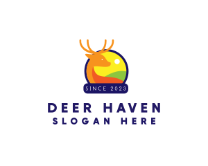 Deer Forest Valley logo design