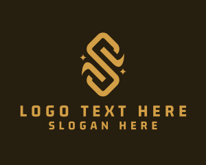 Souvenir Shop - Astral Letter S logo design