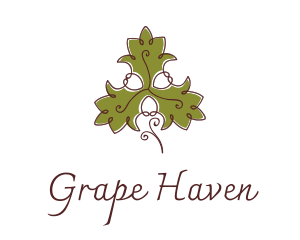 Vineyard - Fancy Maple Leaf logo design