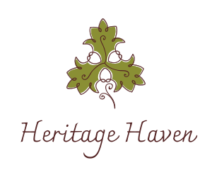 Ancestry - Fancy Maple Leaf logo design
