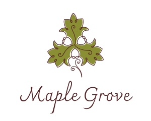 Maple - Fancy Maple Leaf logo design