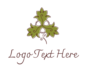 Leaf - Fancy Maple Leaf logo design