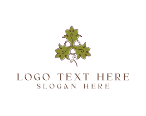 Vineyard - Fancy Maple Leaf logo design