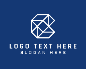 Webhosting - Digital Letter C logo design