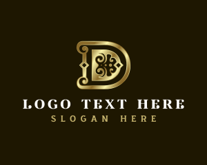 Luxury - Luxury Letter D Studio logo design