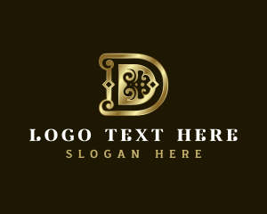 Luxury Letter D Studio Logo