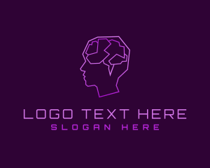 Mind - Neurology Mind Wellness logo design