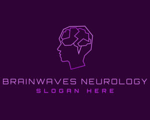 Neurology Mind Wellness logo design