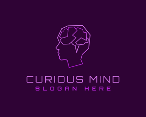 Neurology Mind Wellness logo design