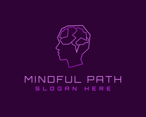 Neurology Mind Wellness logo design