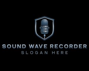 Audio Recording Mic logo design