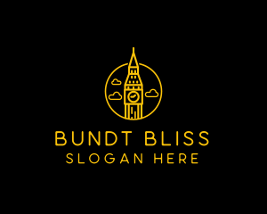 Big Ben Clock Tower logo design