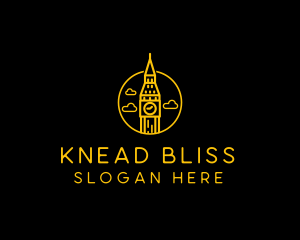 Big Ben Clock Tower logo design