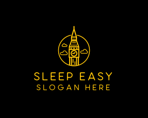 Big Ben Clock Tower logo design