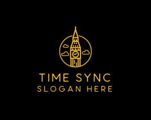 Big Ben Clock Tower logo design