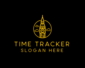 Big Ben Clock Tower logo design