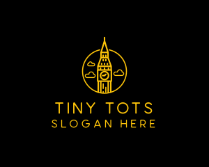 Big Ben Clock Tower logo design