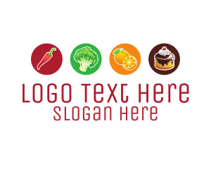 Chili Broccoli Orange Cake logo design