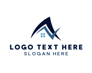 Roof - Roofing Maintenance Contractor logo design