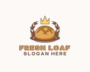 Bread - Royal Bread Bakery logo design