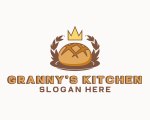 Royal Bread Bakery logo design