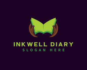 Diary - Book Knowledge Reading logo design