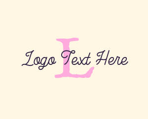 Wedding Planner - Feminine Cosmetics Salon Boutique logo design