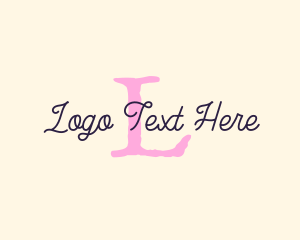 Blogger - Feminine Cosmetics Salon Boutique logo design