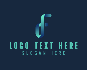 Letter F - Generic Company Letter F logo design