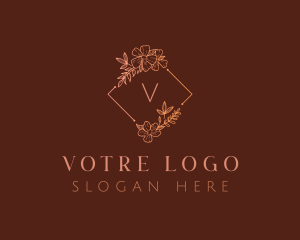 Stylish Floral Event Planner Logo