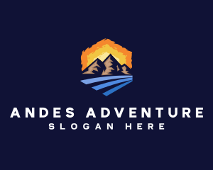 Outdoor Mountain Adventure logo design