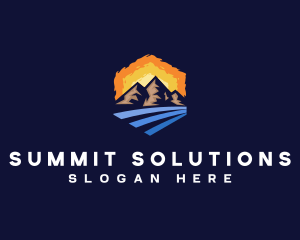 Outdoor Mountain Adventure logo design