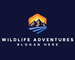 Outdoor Mountain Adventure logo design