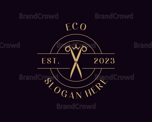 Luxury Tailoring Scissors Logo