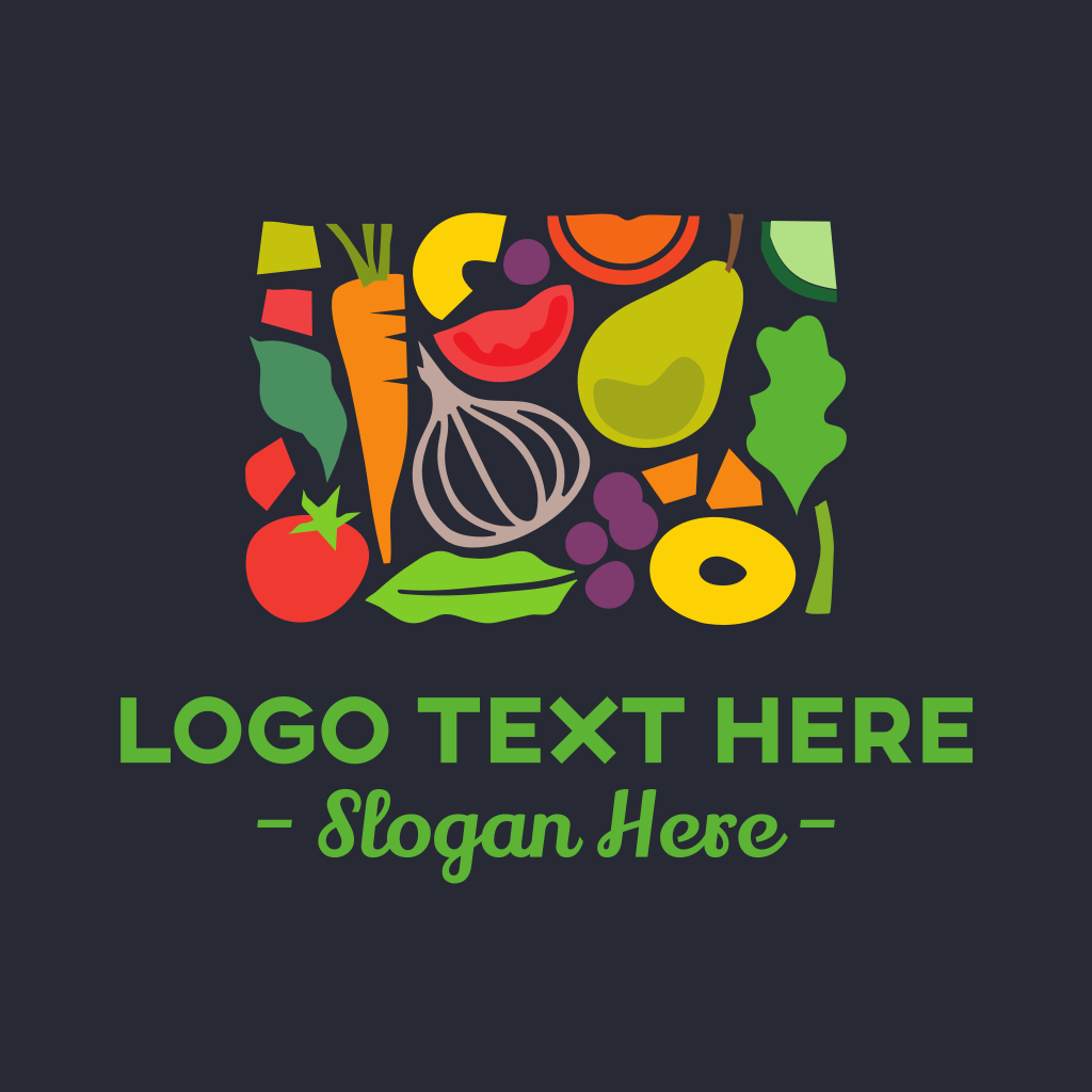 Fruit & Vegetables Food Logo | BrandCrowd Logo Maker