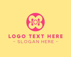 Ribbon - Simple Ribbon Button logo design