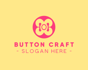 Button - Simple Ribbon Button logo design
