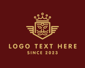 Old Man - Royal King Insignia logo design