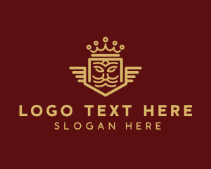 Royal King Insignia  logo design