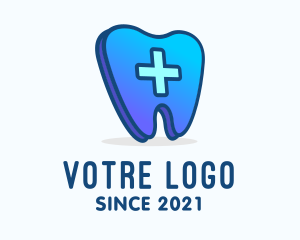 Oral Care - Tooth Dental Clinic logo design