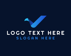 Check Verified Agency logo design