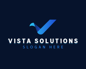 Check Verified Consultant logo design