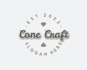 Generic Hipster Cursive logo design