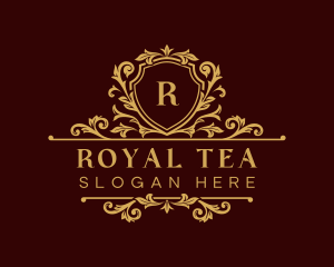 Royal Decorative Crest Ornament logo design