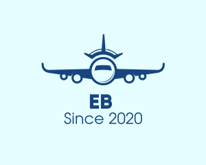 Aeroplane - Travel Airplane Crown logo design