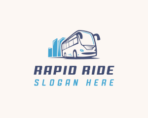 Bus - City Bus Transportation logo design