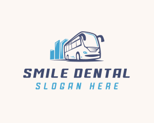 Tourist - City Bus Transportation logo design