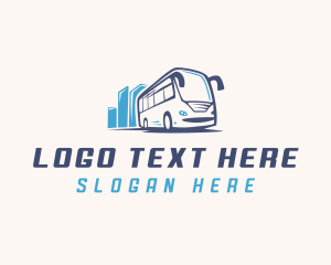 City Bus Transportation Logo