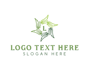 Eco Nature Garden logo design