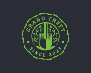 Gardener - Gardening Shovel Plant logo design